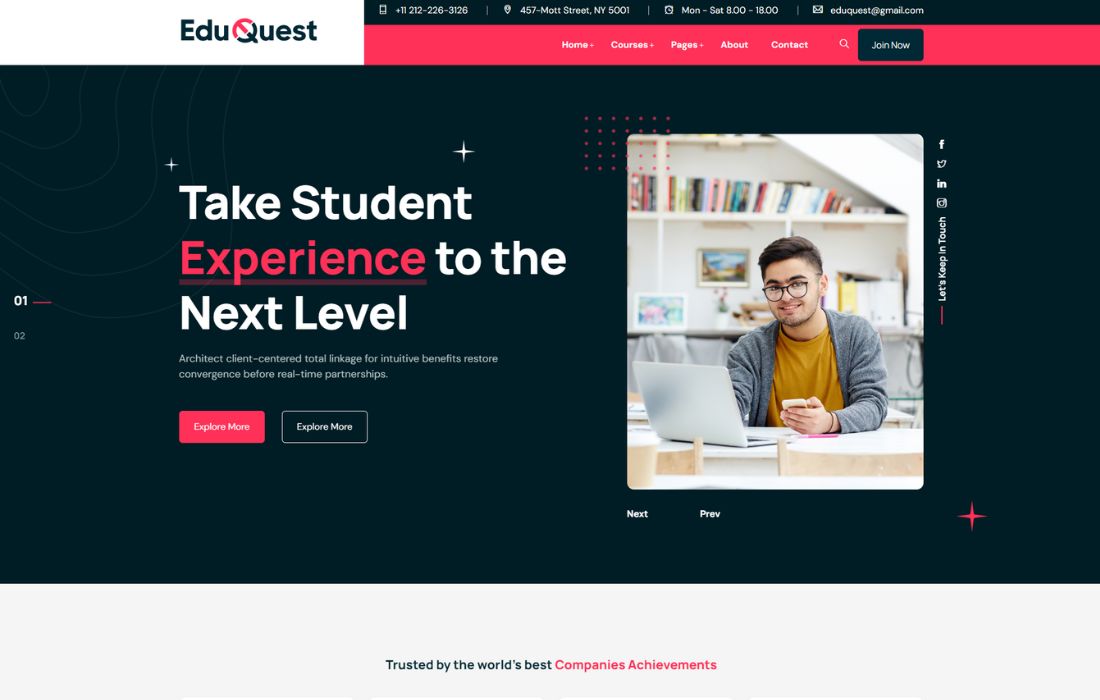 best theme for tutor lms